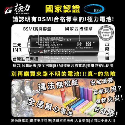 極力18650鋰電池【儲能型】1510～3390mAh：圖片 15