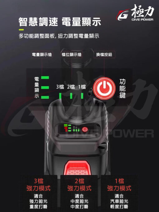 【A03107】20V 頂規拋光機：圖片 5